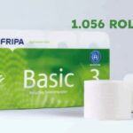 2-laags wc-papier  (per pallet met 1.056 rollen)