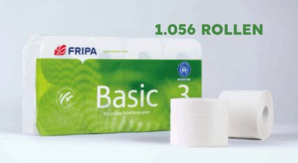 2-laags wc-papier  (per pallet met 1.056 rollen)