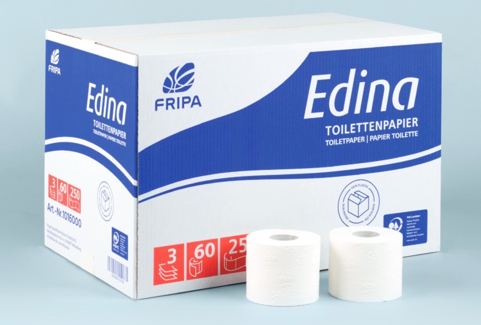 wc-papier 3-laags (per 60 rollen) - Afbeelding 1