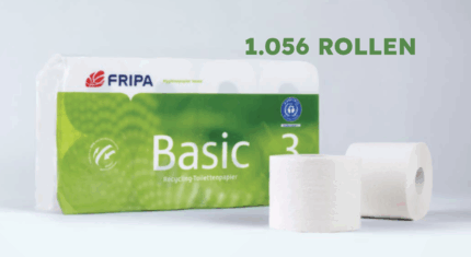 2-laags wc-papier  (per pallet met 1.056 rollen)