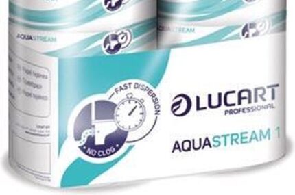Lucart Aquastream wc-papier (per 12 rollen)